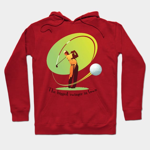 Golf’s Biggest Swinger Hoodie by FirstTees